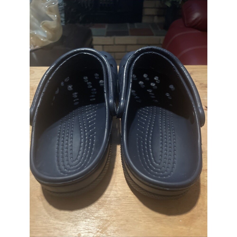 Crocs Baya Unisex Slip-On Clog - Blue Women’s Size 10 Men’s Size 8 - Picture 9 of 14